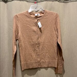 GAP NWT camel  Button-Up Women's Sweater